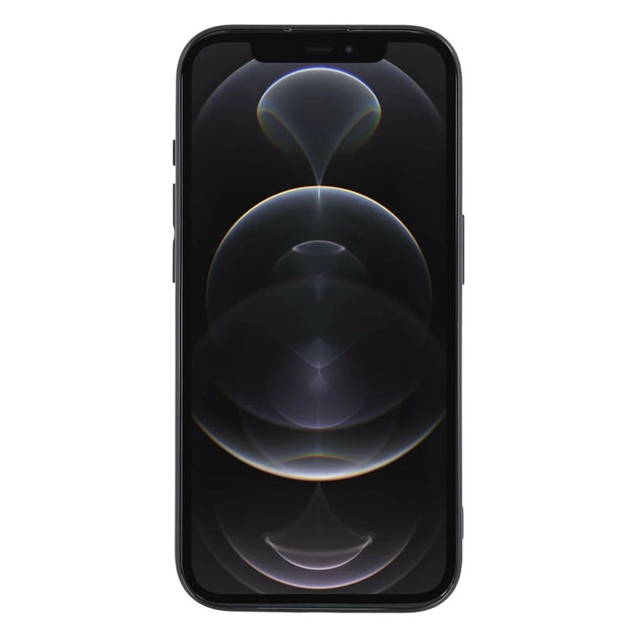 25Pcs For iPhone 12 Pro Max Case 1.2mm TPU Matte Phone Cover - Black - 2