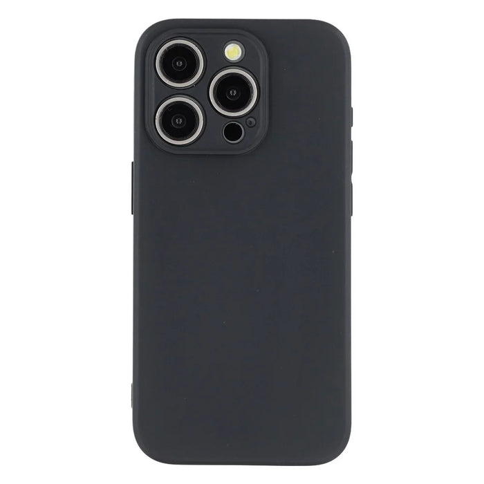 25Pcs For iPhone 12 Pro Max Case 1.2mm TPU Matte Phone Cover - Black - 3