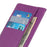 PU Leather Phone Case For Samsung Galaxy S23, Litchi Texture Flip Wallet Cover with Foldable Stand - Purple - 4