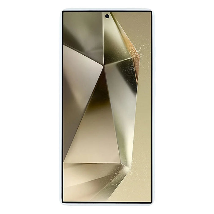 25Pcs For Samsung Galaxy S24 Ultra Case 1.2mm TPU Matte Phone Cover - White - 2