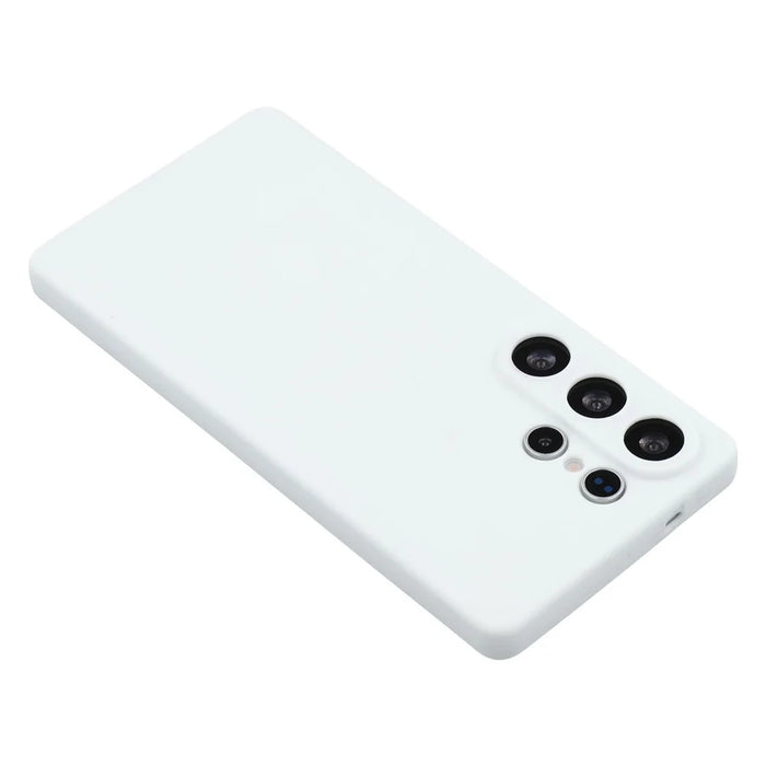 25Pcs For Samsung Galaxy S24 Ultra Case 1.2mm TPU Matte Phone Cover - White - 5
