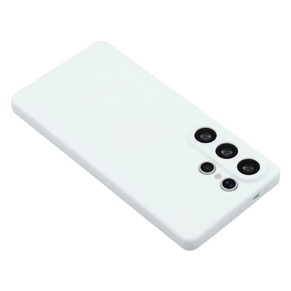 25Pcs For Samsung Galaxy S23 Ultra Case 1.2mm TPU Matte Phone Cover - White - 5