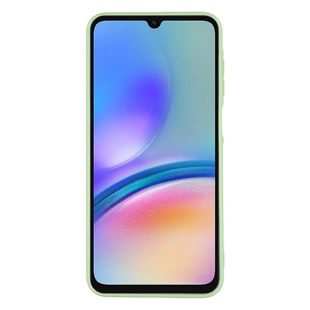 25Pcs For Samsung Galaxy A15 4G / 5G Case 1.2mm TPU Matte Phone Cover - Matcha Green - 2