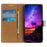 For Samsung Galaxy S23 PU Leather Phone Anti-drop Cover Foldable Stand Protective Case with Wallet - Black - 2