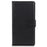 For Samsung Galaxy S23 PU Leather Phone Anti-drop Cover Foldable Stand Protective Case with Wallet - Black - 6