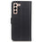 For Samsung Galaxy S23 PU Leather Phone Anti-drop Cover Foldable Stand Protective Case with Wallet - Black - 7