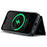 DG.MING M6 Series For iPhone 17e / 16e Case Magnetic Wallet PU + PC + TPU Phone Cover - Black - 4