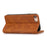 For iPhone 17e / 16e Case Wallet Magnetic Closing Leather Flip Phone Cover - Brown - 3