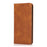 For iPhone 17e / 16e Case Wallet Magnetic Closing Leather Flip Phone Cover - Brown - 6