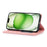 For iPhone 16 Pro Case Wallet Magnetic Closing Leather Flip Phone Cover - Rose Gold - 3