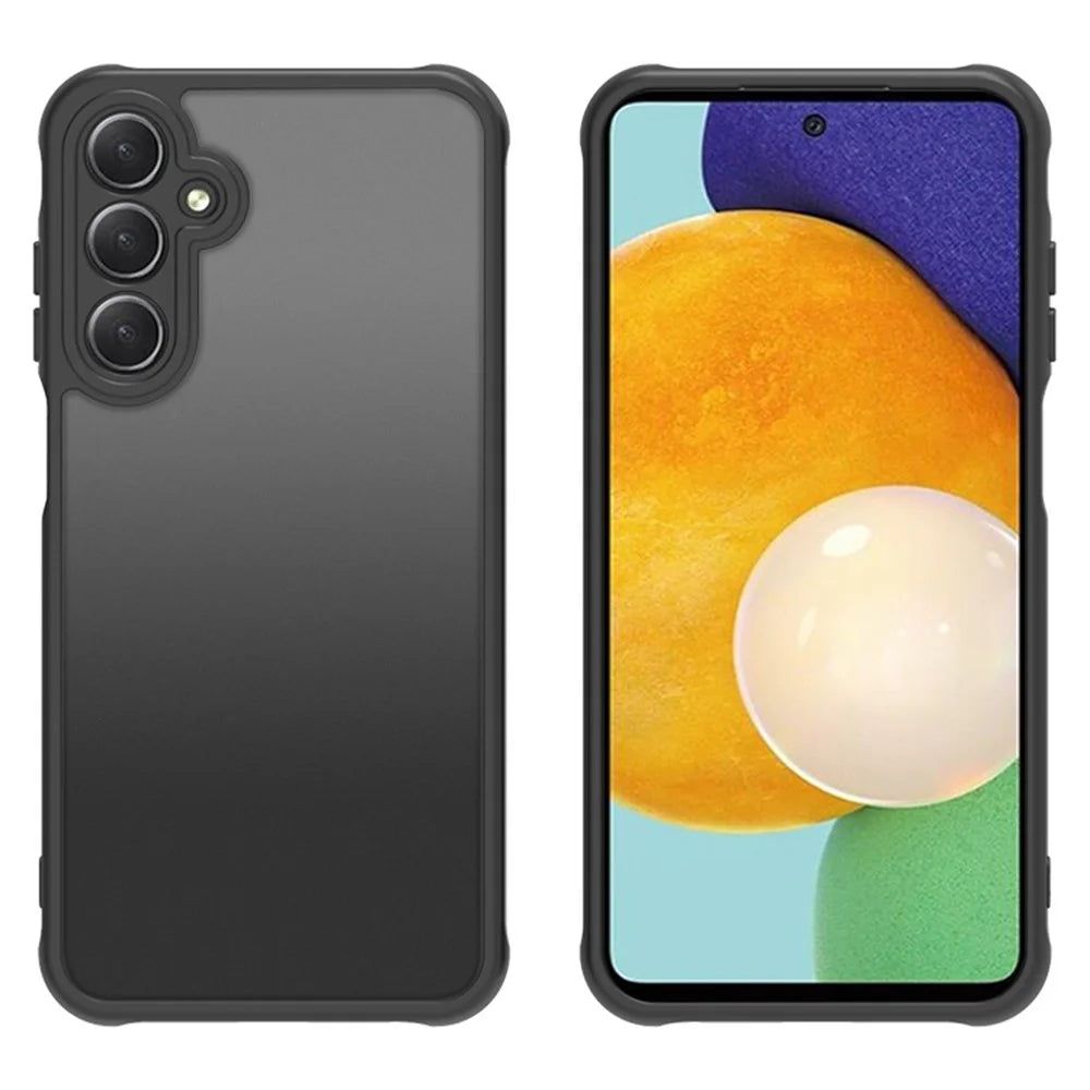 For Samsung Galaxy A25 5G (Global) (161.0mm) Case Skin Touch Matte PC + TPU Shockproof Phone Back Cover - 2