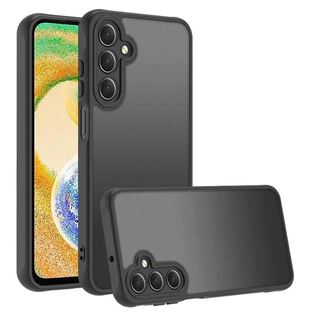 For Samsung Galaxy A16 5G  /  4G Case Skin Touch Matte PC + TPU Shockproof Phone Back Cover - 1