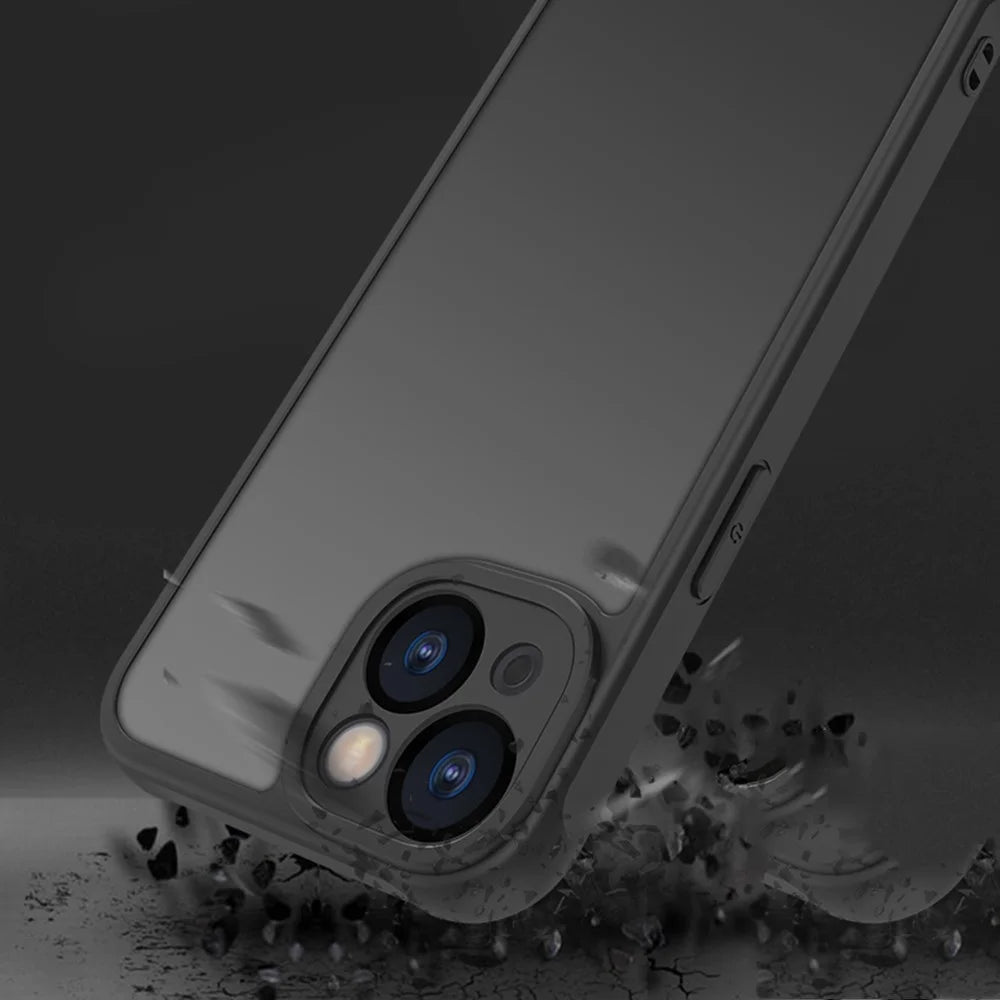 For Samsung Galaxy A26 5G Case Skin Touch Matte PC + TPU Shockproof Phone Back Cover - 3