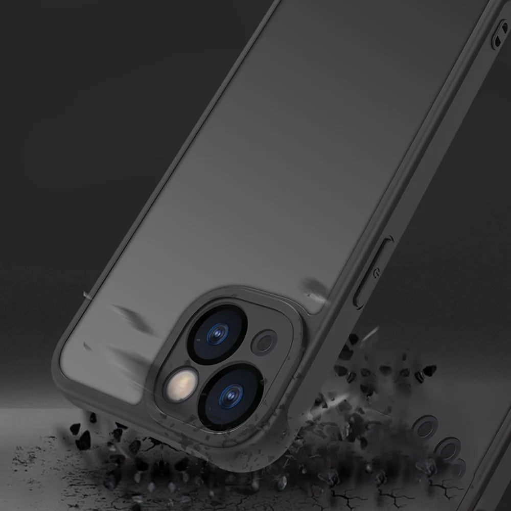 For Samsung Galaxy A56 5G Case Skin Touch Matte PC + TPU Shockproof Phone Back Cover - 3