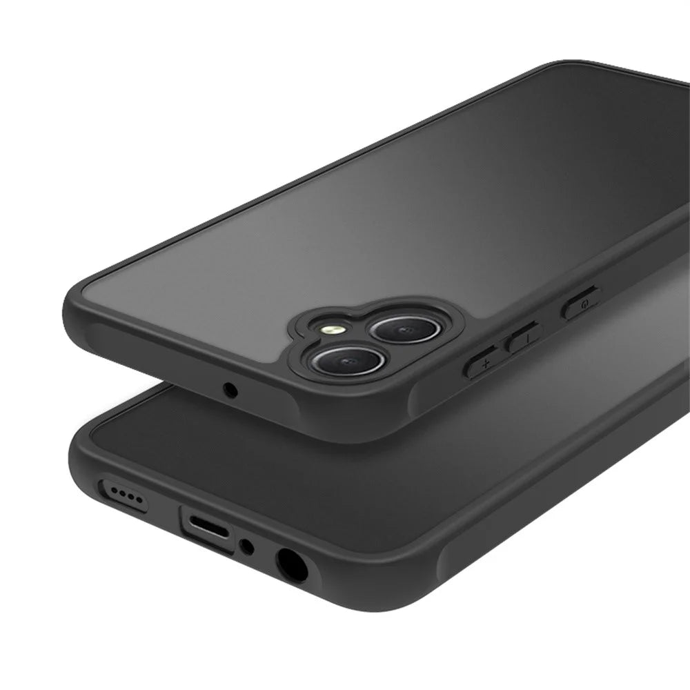 For Samsung Galaxy A06 5G  /  4G Case Skin Touch Matte PC + TPU Shockproof Phone Back Cover - 5
