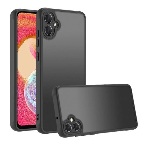 For Samsung Galaxy A05 4G Case Skin Touch Matte PC + TPU Shockproof Phone Back Cover - 1