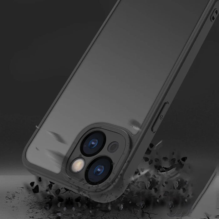 For Samsung Galaxy A05 4G Case Skin Touch Matte PC + TPU Shockproof Phone Back Cover - 3