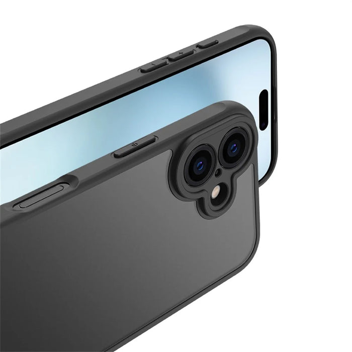 For iPhone 16 Case Skin Touch Matte PC + TPU Shockproof Phone Back Cover - 5