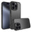 For iPhone 15 Pro Max Case Skin Touch Matte PC + TPU Shockproof Phone Back Cover - 1