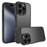 For iPhone 16 Pro Max Case Skin Touch Matte PC + TPU Shockproof Phone Back Cover - 1