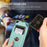 For iPhone 16 Pro Case Card Holder Kickstand PU Leather + TPU Phone Cover with Shoulder Strap - Green - 4