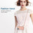 For iPhone 16 Pro Cell Phone Case Triangle Lid Card Bag Leather + TPU Cover with Long Strap - Rose Gold - 6