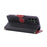 For Samsung Galaxy  S25 Ultra Case Zipper Wallet Leather Phone Cover with Wrist Strap - Black - 4