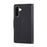 For Samsung Galaxy A15 4G / 5G Case Zipper Wallet Leather Phone Cover with Wrist Strap - Black - 7