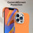 For iPhone 13 Pro Max Case Frameless Ultra Thin TPU + PET Phone Cover Reinforced Corners - Orange - 7