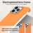 For iPhone 14 Pro Max Case Frameless Ultra Thin TPU + PET Phone Cover Reinforced Corners - Orange - 5