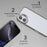 For iPhone 16 Plus Case TPU + Acrylic Clear Anti-Yellowing Phone Back Cover - Grey - 2