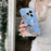 For iPhone 16 Pro Case IMD Cartoon Dog Pattern TPU Shockproof Phone Cover - Blue Plaid - 2