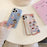 For iPhone 16 Pro Case IMD Cartoon Dog Pattern TPU Shockproof Phone Cover - Blue Plaid - 3