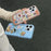 For iPhone 16 Pro Case IMD Cartoon Dog Pattern TPU Shockproof Phone Cover - Blue Plaid - 5