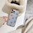For iPhone 16 Pro Max Case IMD Laser Bear Design TPU Shockproof Phone Cover - 3