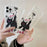 For iPhone 16 Pro Max Case IMD Cartoon Cat Design TPU Shockproof Phone Cover - 3