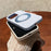 For iPhone 16 Pro Max Case Rotating Kickstand Liquid Silicone Phone Case Compatible with MagSafe - Blue - 7
