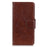 For Samsung Galaxy S23+ Nappa Texture Wallet Case Split Leather Magnetic Protective Flip Stand Phone Cover - Brown - 7