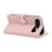 For Google Pixel 9 / 9 Pro Case Zipper Wallet Leather Phone Cover with Wrist Strap - Pink - 4
