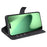 For iPhone 18 Pro / 17 Pro Stand Case Anti-Scratch Calf Texture Leather Phone Cover - Black - 3
