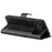 For iPhone 18 Pro / 17 Pro Stand Case Anti-Scratch Calf Texture Leather Phone Cover - Black - 4