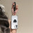 For iPhone 16 Case Card Holder Transparent PC + TPU Shockproof Phone Cover with Beaded Wrist Strap - Plum - 5