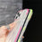For iPhone 16 Pro Case Transparent PC + TPU Shockproof Phone Cover with Card Holder - Fluorescent Green - 6