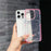 For iPhone 16 Pro Max Case Transparent PC + TPU Shockproof Phone Cover with Card Holder - Fluorescent Green - 3