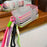 For iPhone 16 Case Card Holder Transparent PC + TPU Reinforced Corners Phone Cover with Wrist Strap - Fluorescent Green - 7