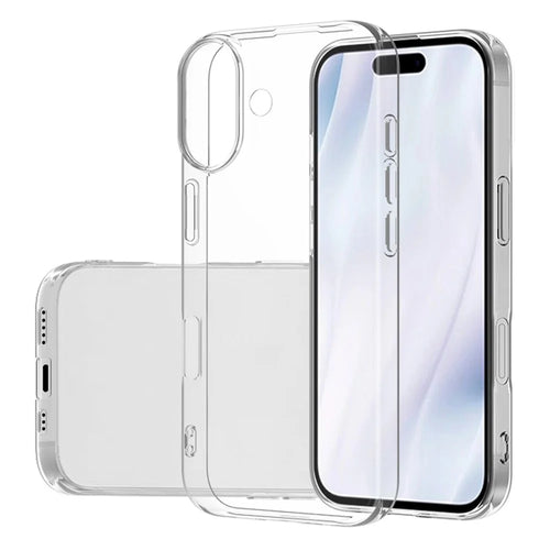 For iPhone 17 Case Slim Fit Transparent Soft TPU Phone Cover - 1