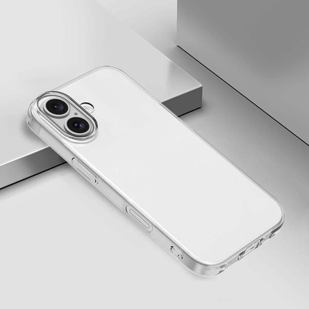 For iPhone 17 Case Slim Fit Transparent Soft TPU Phone Cover - 6