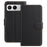 For OnePlus Nord 4 Leather Case Wallet Stand Solid Color Anti Drop Phone Cover - Black - 1
