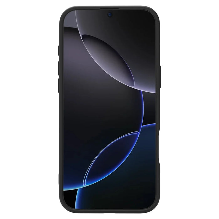 LEREACH Le-Chic Series For iPhone 16 Pro Max Case Compatible with MagSafe Kickstand TPU + PC Phone Cover - Black - 6