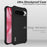 IMAK For Google Pixel 10 / 10 Pro Case TPU Phone Cover Airbag Shockproof Protection - Matte Black - 3